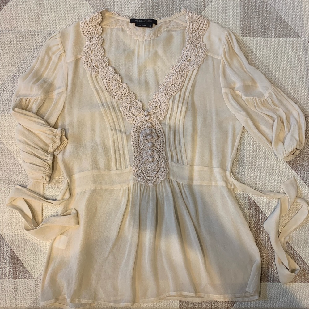 BCBG MaxAzria Silk top